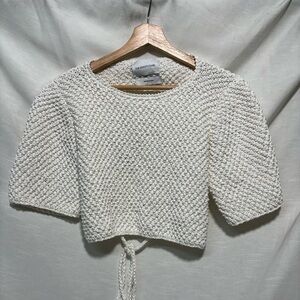 The Knotty Ones Hand-knit Top